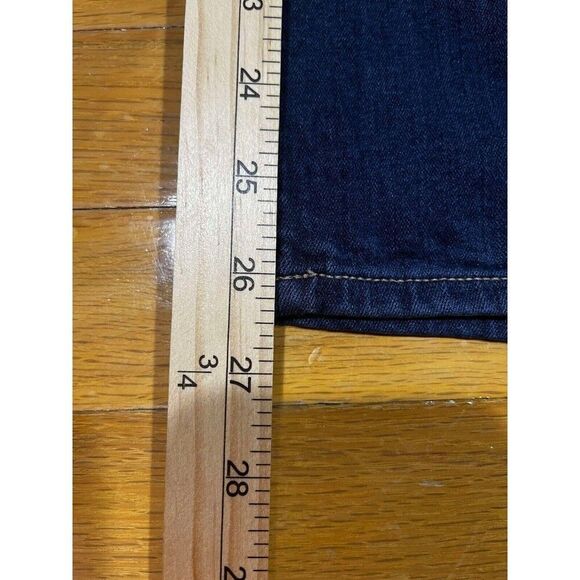 Paige Jeans Womens 30 Verdugo Ankle Blue Mid Rise Dark Wash Denim Minimalist - Picture 6 of 8